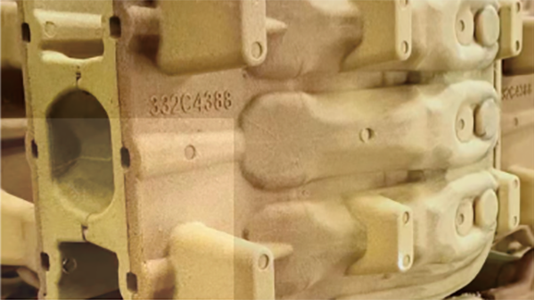 milan.米兰中国缸盖砂芯自动修芯机器人