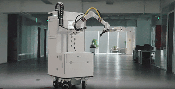 milan.米兰中国协作机器人:腻子乳胶漆喷涂一体机器人