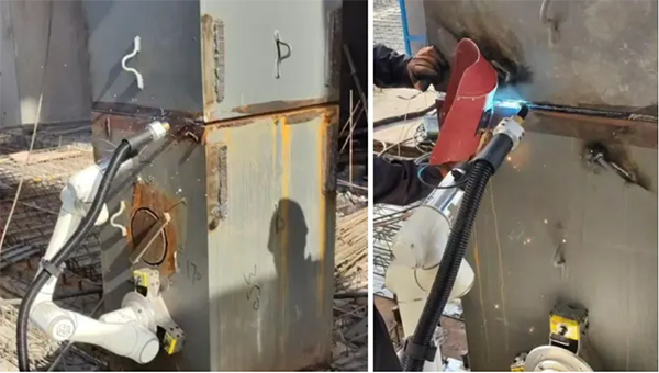 milan.米兰中国协作机器人:建筑钢结构移动焊接机器人